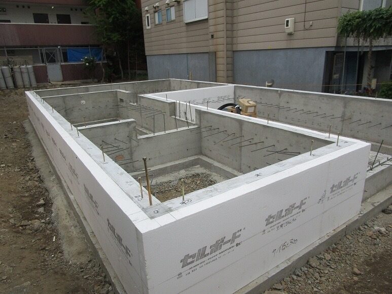 布基礎立上り 4